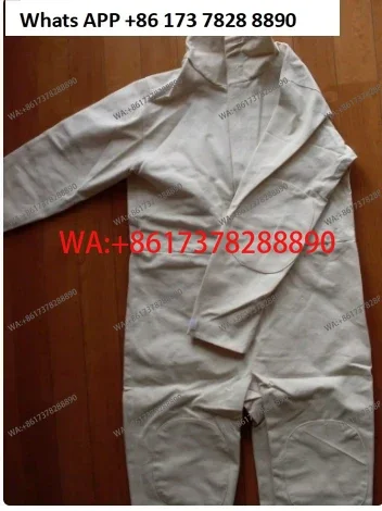 Canvas Full-Body Suit, Cotton  Jumpsuit, One-Piece Sandblasting Suit,  Overalls