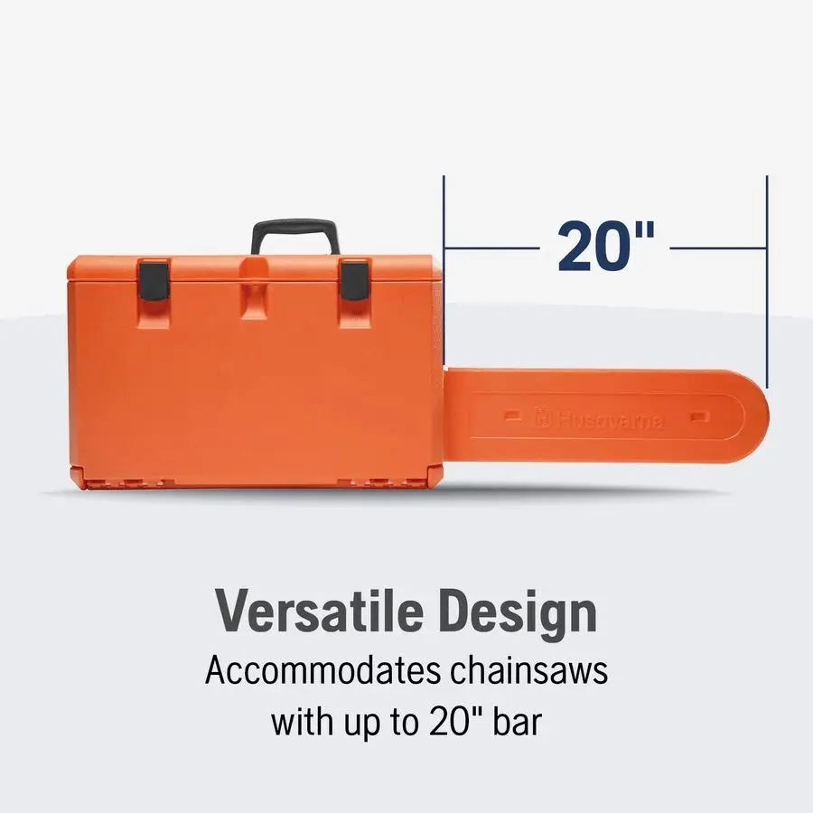 حقيبة حمل المنشار Powerbox متوافقة مع 455 Rancher، 460، 372XP و575XP، حافظة المنشار للملحقات، معدات الملفات