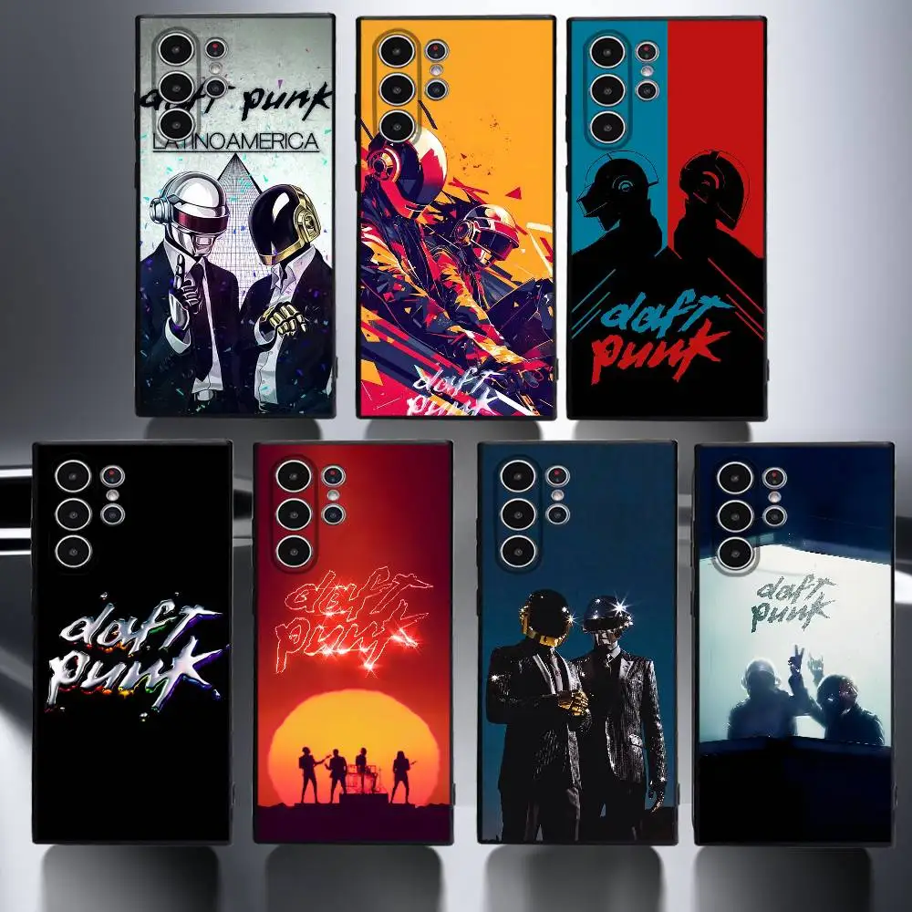 

Bank D-Daft P-Punk Phone Case for Samsung Galaxy S25 S24 S23 S22 S21 S20 Ultra Plus Shockproof Frosted Soft Cover Funda