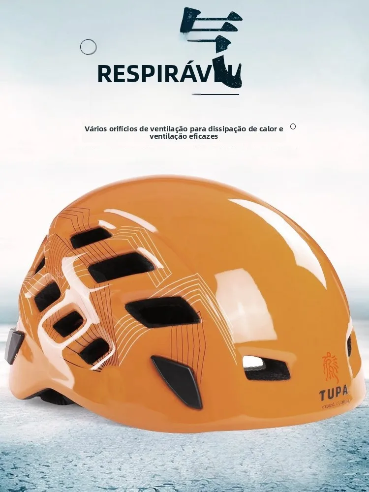 アウトドア-クライミング-ヘルメット-トッパン-洞窟探検-救助-下り流-ヘッドギア-登山-スポーツ用品