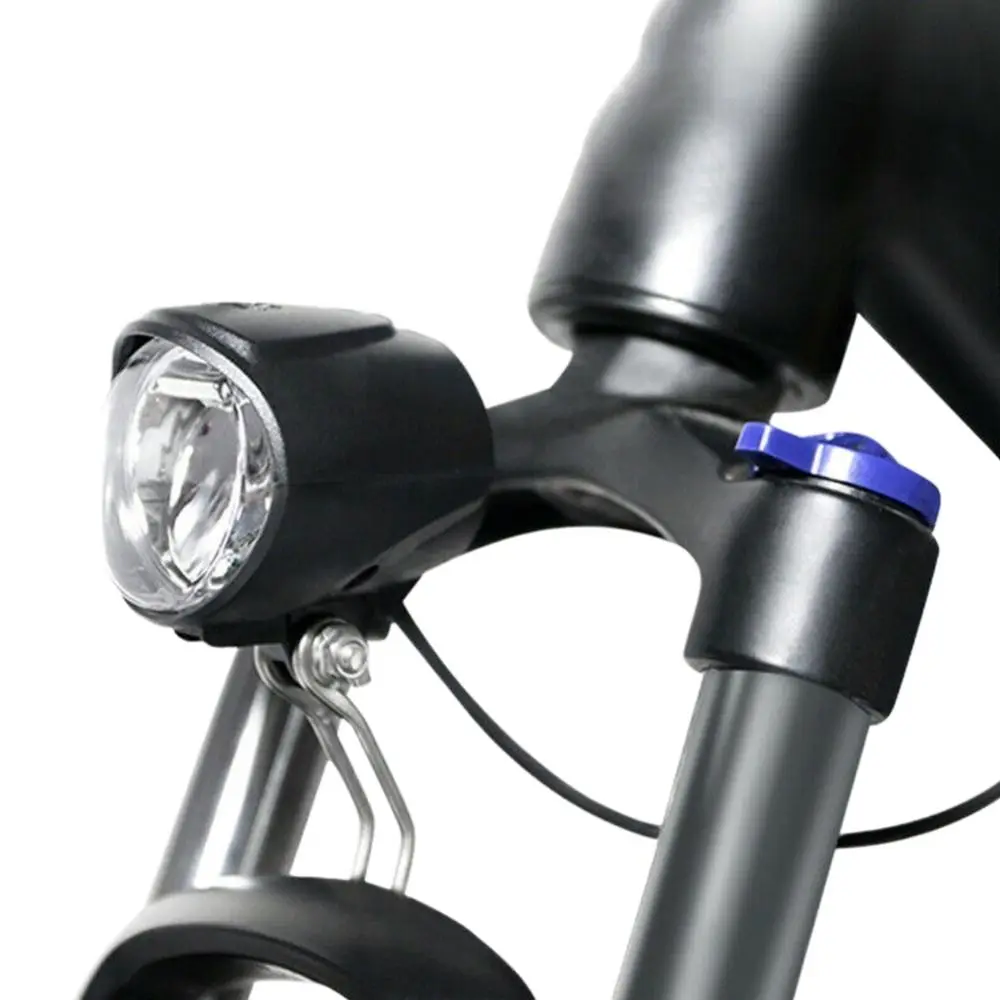 

6V Electric Bicycle Headlight IPX6 Waterproof LED Bike Headlight Lamp Mid Motor Conversion 150LUX Bicycle Light