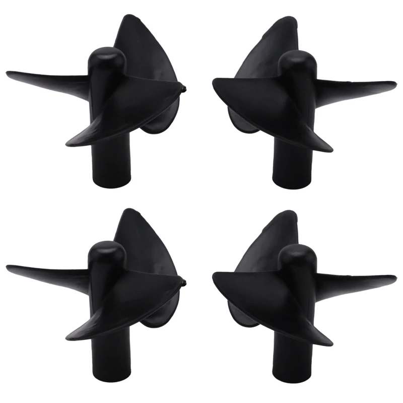 RC Boat Spare Parts Propeller Set For Flytec 2011-5 Fishing Boat Fish Finder Ship Positive & Reverse Propeller,4 Pcs