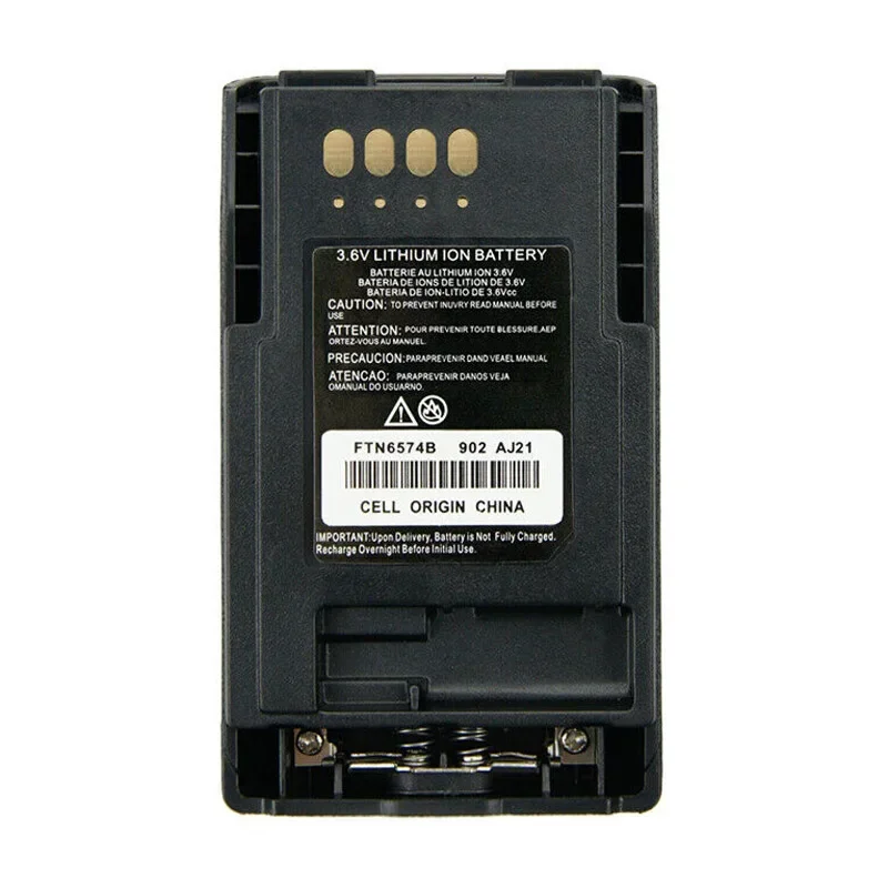 

New 3.6V 2700mAh Battery for Motorola Walkie Talkie MTP850 MTP800 CEP400 MTP830S FTN6574 FTN6574A PMNN6074 AP-6574 PMNN4351BC Ra