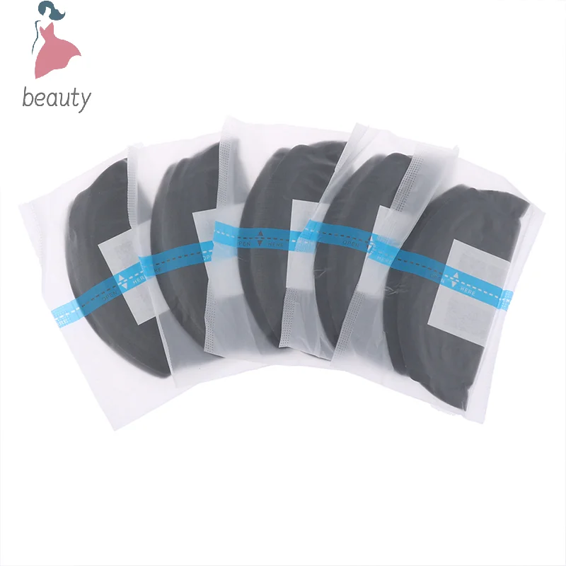 10Pcs Disposable Sweat Pads Private Breathable Urine Pad Sweat Absorbing Paste Sanitary Napkin for Men Black