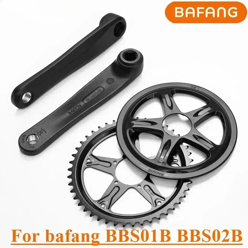 أذرع كرنك سلسلة BAFANG لمحرك BBS01 BBS02 BBSHD منتصف المحرك، ملحقات مجموعة تحويل الدراجة الهوائية