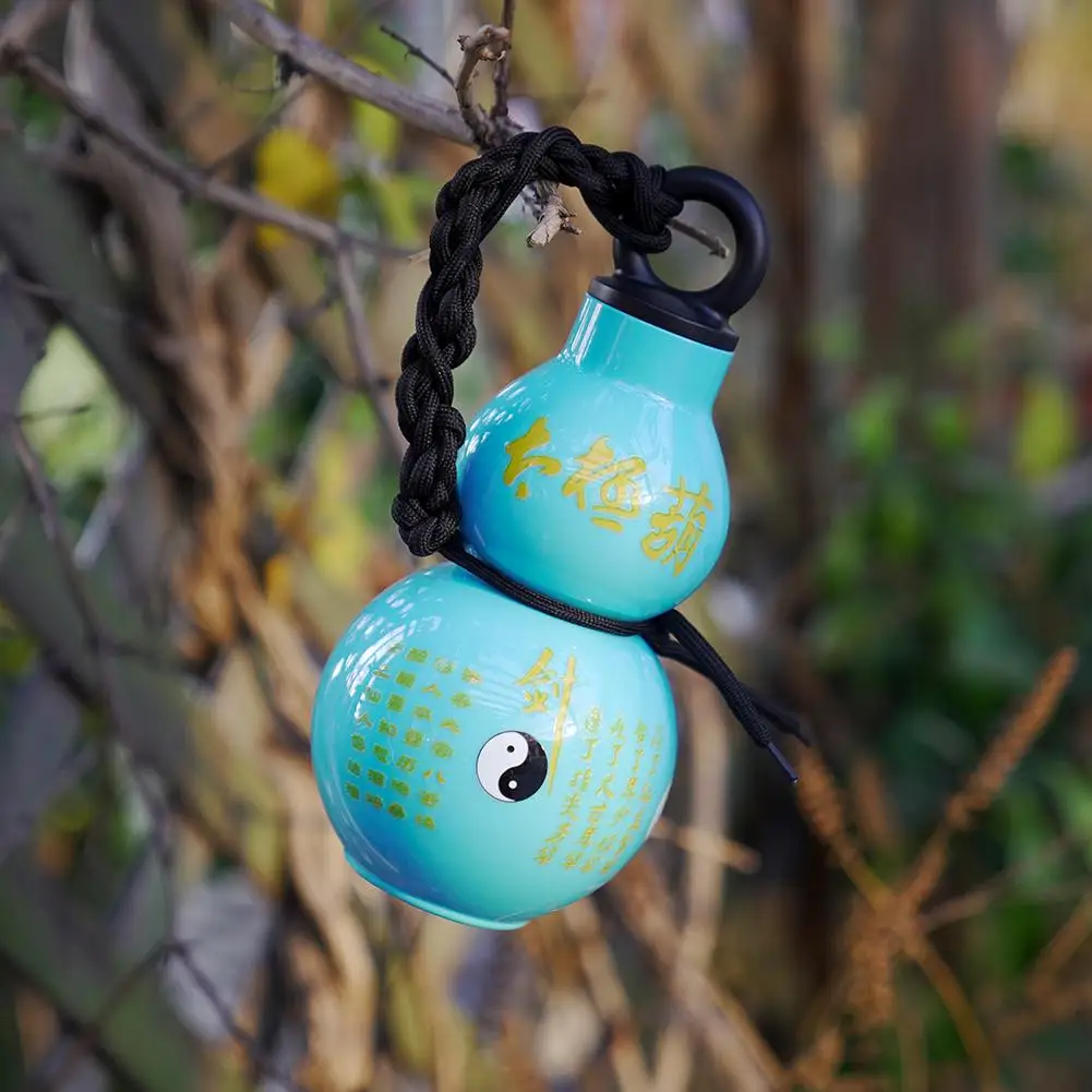 800 ml Kürbiswasserbecher aus lebensmittelechtem Kunststoff, neuer kreativer tragbarer Outdoor-Sportkessel mit einem Aufkleberspiel, Rollenspiel-Dekoration