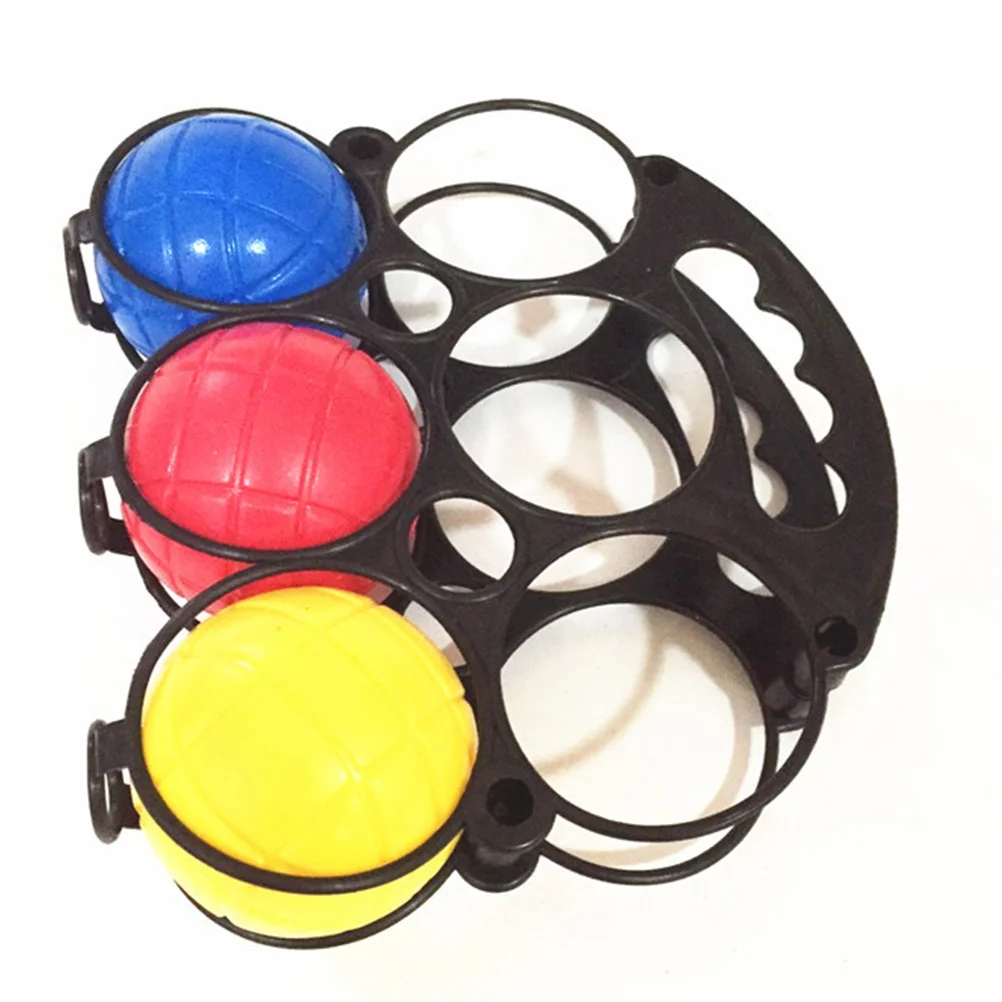 6Pcs Bocce Ball Set Includes Carrying Case for on The Go Fun Engaging Skill Based Game for Kids Adults Beach Picnic