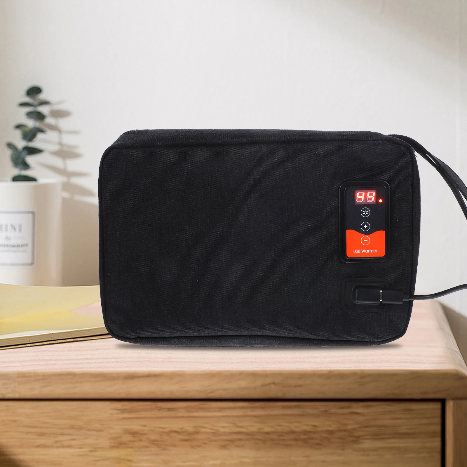 Efficient Wet Tissue Warmer for Babies Constant Temperature Safe Low Power Consumption USB Powered for on The Go Parents