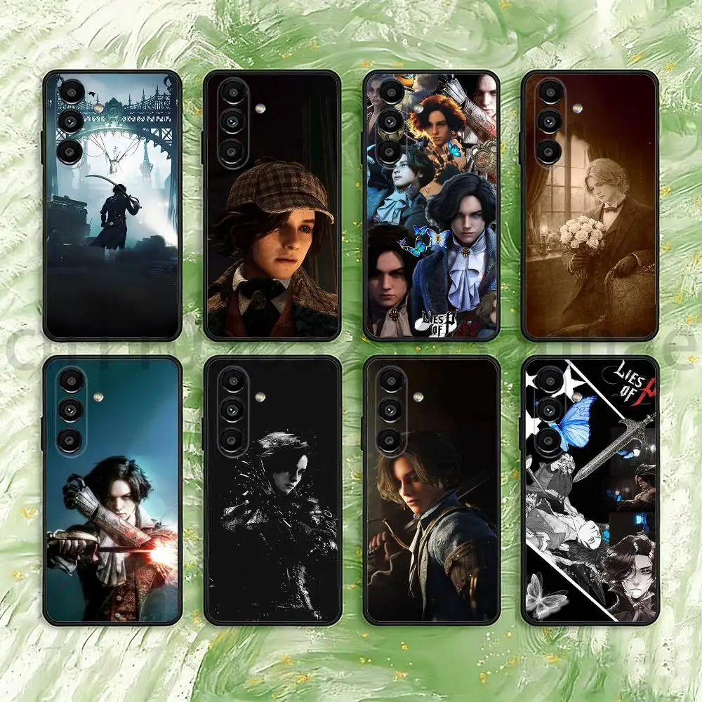 

Game L-Lies Of P Phone Case For Samsung S25,24,21,22,23,S30,Ultra,S20,Plus,Fe,Lite,Note,S10,S9,Black Soft Shell