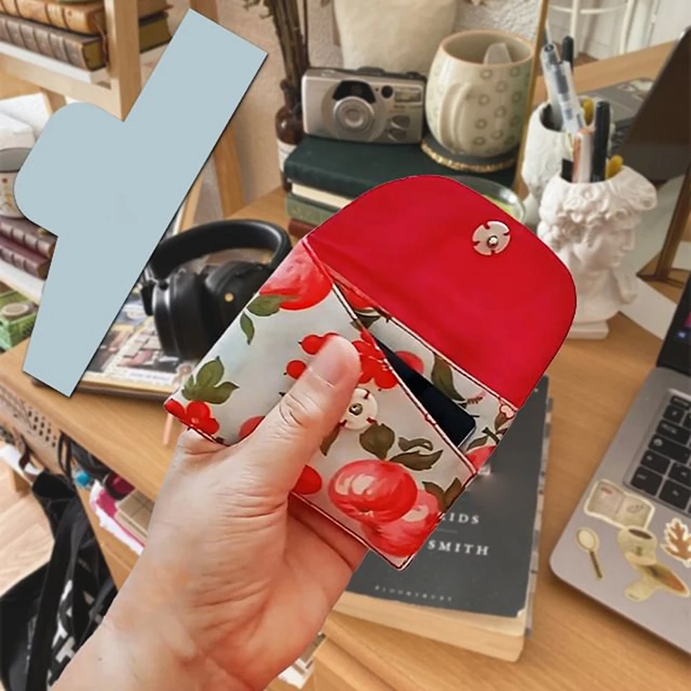 

Easy Quilted Wallet XBlocks Template Precise Cut DIY Zipperless Purse Tool For Sewing