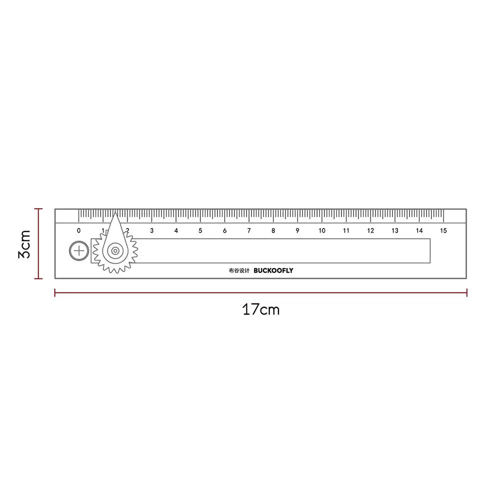 Dual Functions Drawing Tool Durable Lightweight Measure Tool For House