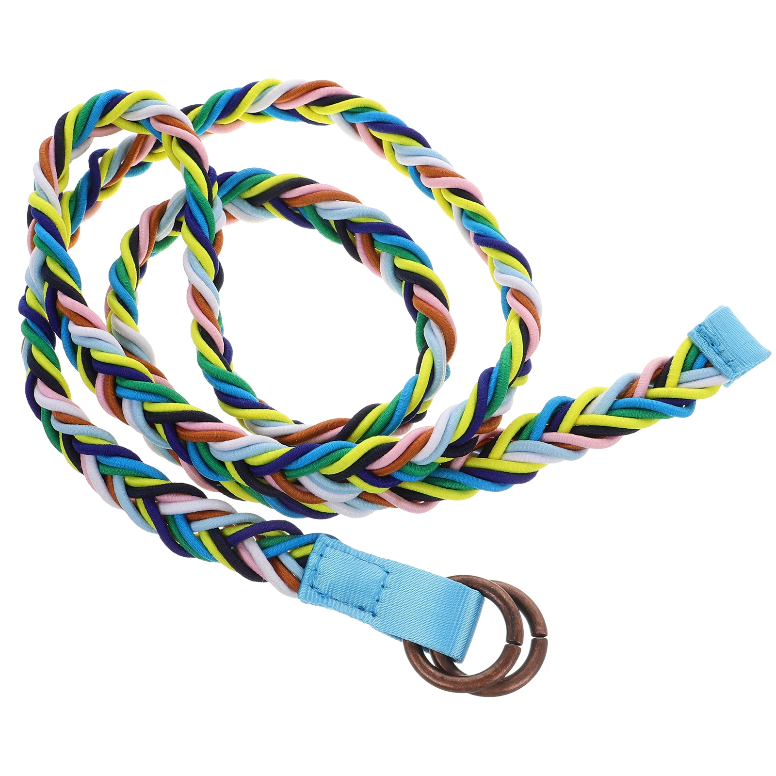 

Braided Belt Woven Belts for Women Rope Waist Boho Fabric Adjustable Comfortable Colorful Outfits