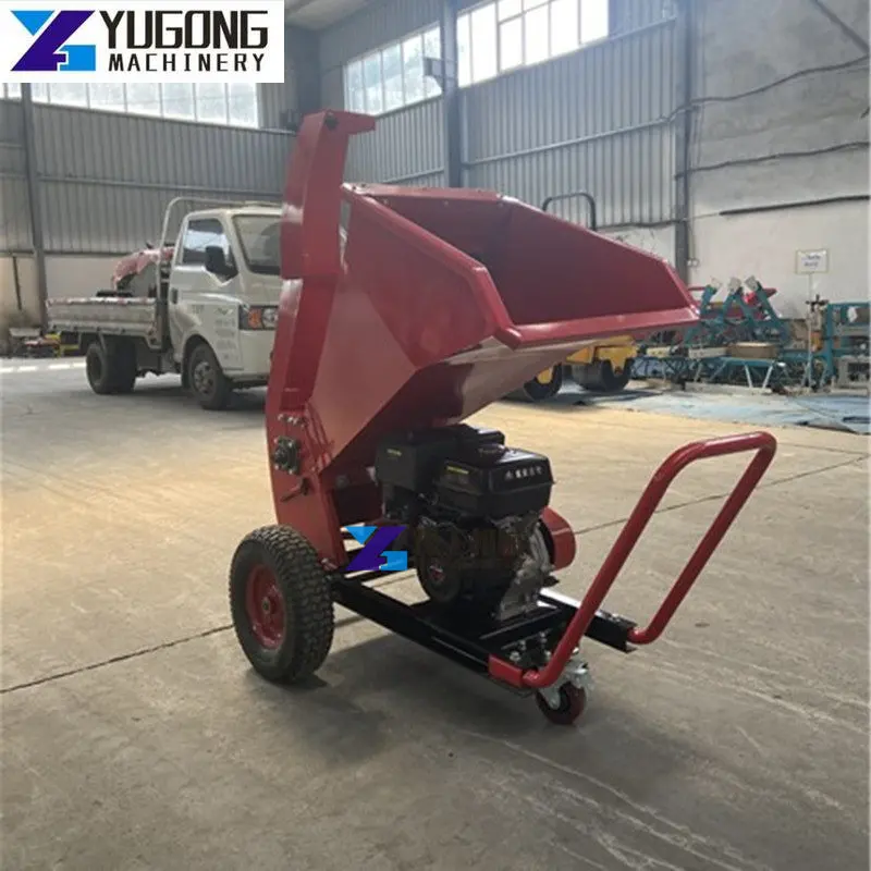 15HP Gasoline Powered ATV Forestry Farm Log Tree Branch Chipper Shredder