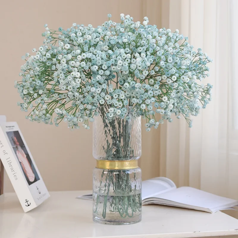 

69cm 108 HeadsWhite Babies Breath Artificial Gypsophila Flowers Bouquets For Home Garden Wedding Birthday Decoration Fake Flower