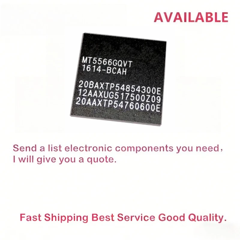

1pcs/Lot Original MT5566GQVT MT5566GQVT-BCAH BGA IC Chipset