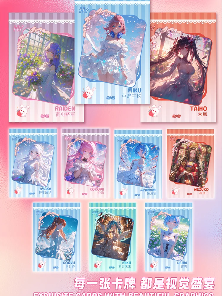 2024 Newest Goddess Era Goddess Story Waifu Goddess Story Collection Card Swimsuit Bikini Booster Box Habbies Gift