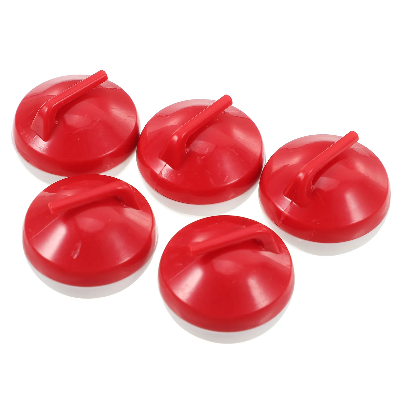 

5Pcs Mini Table Curling Balls Set for Indoor Play Friendly Design Enhances Strategic Thinking and Coordination Skills