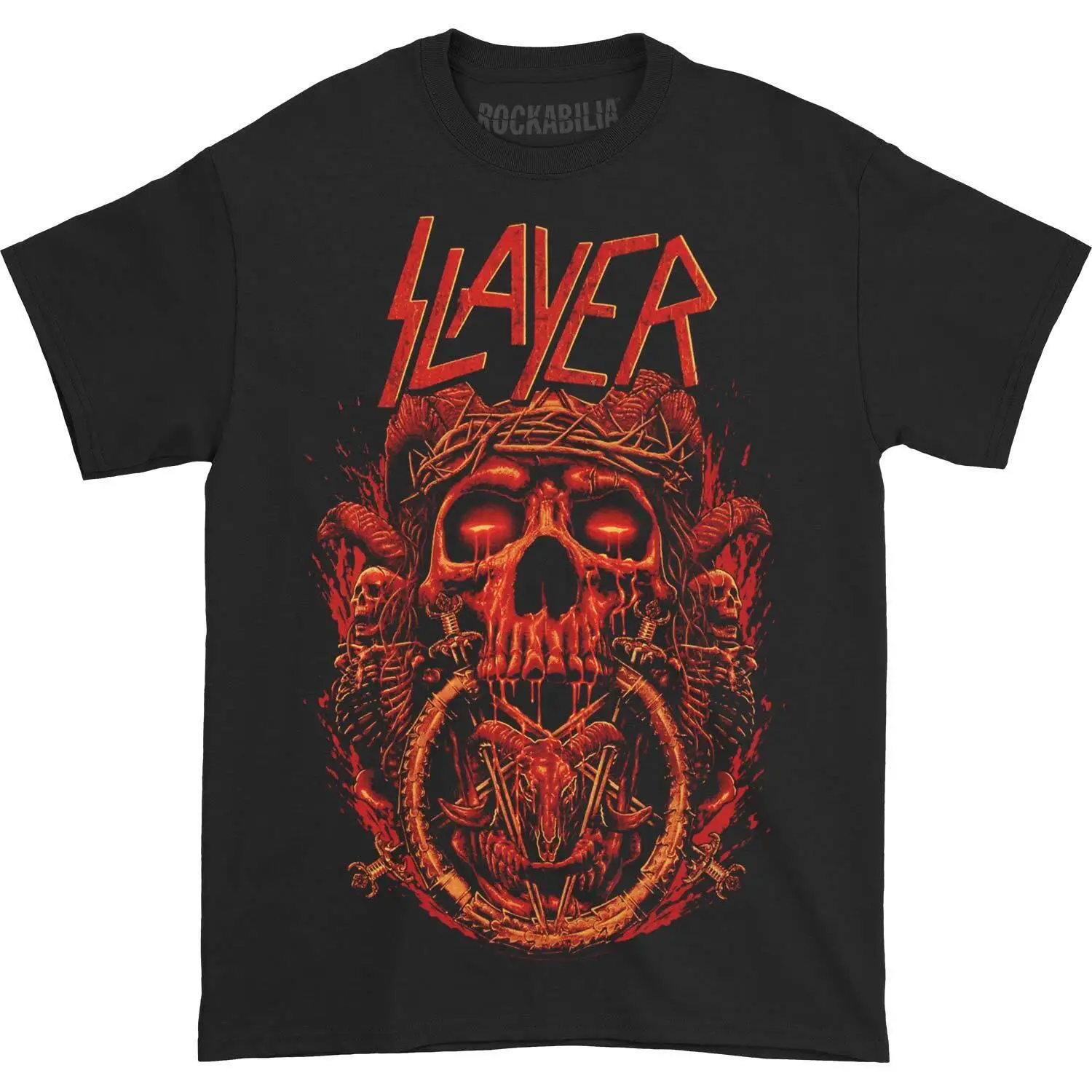 

Slayer Men's Crown Of Thorns T-shirt Small Black