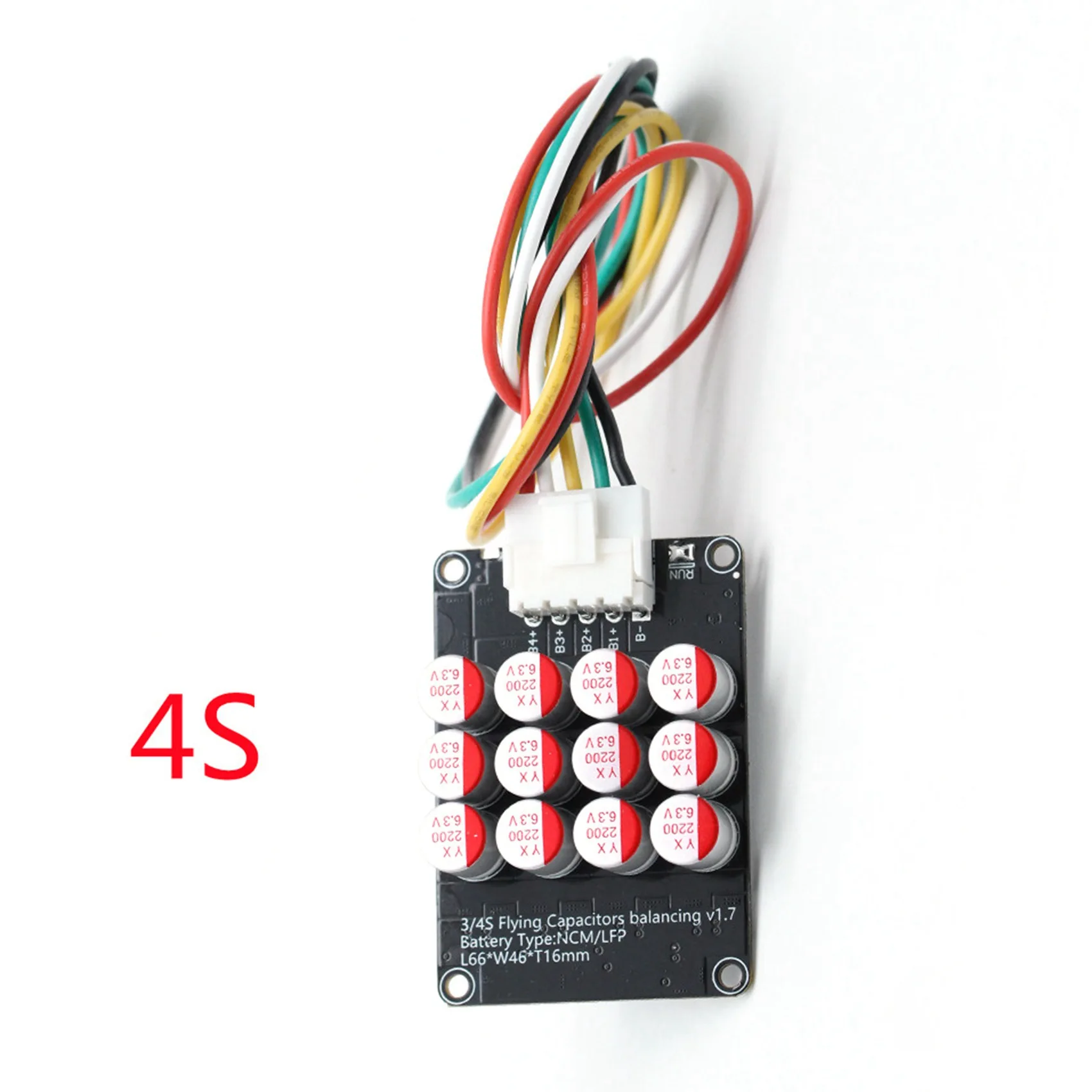 Delicate Texture-4PCS 4S Active Equalizer Balancer Lifepo4 / Lipo/ LTO Battery Energy Equalization Capacitor BMS Board
