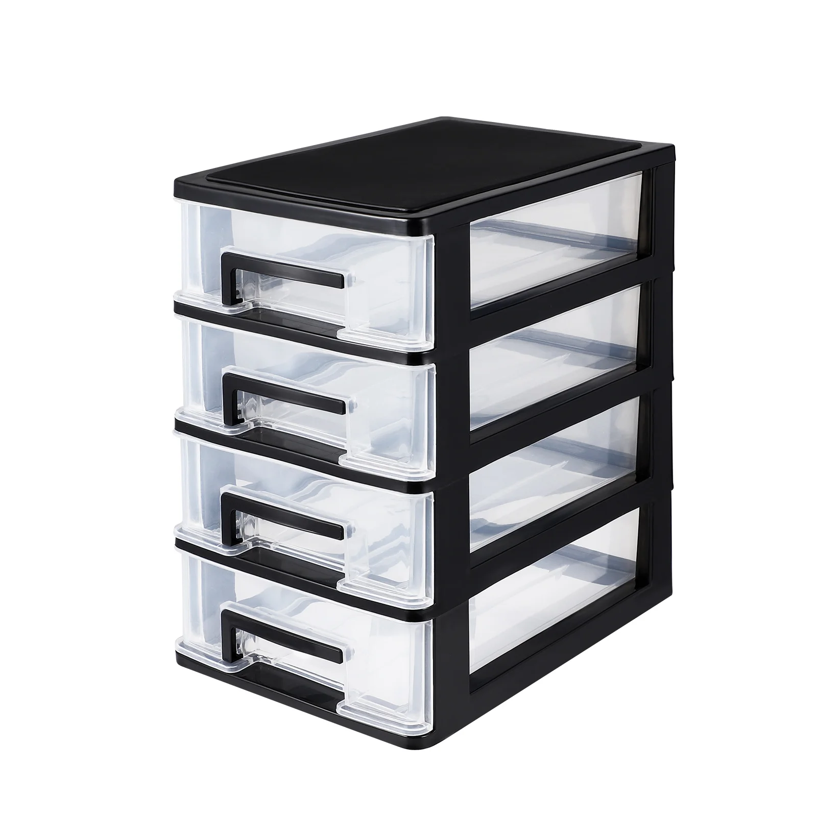 

10 Drawer Storage Cabinet Plastic Drawer Type Closet Multi Layer Shelf Compact Storage Box Home Office ganizer