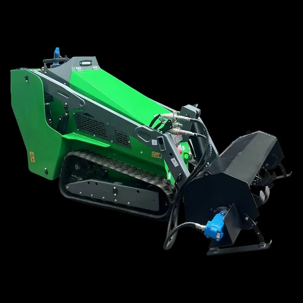 

Mini Skid Steer Tracked Diesel with EPA Engine Kubota Yanmar Perkins Joysticks Green Yellow Red Grey White Color Options