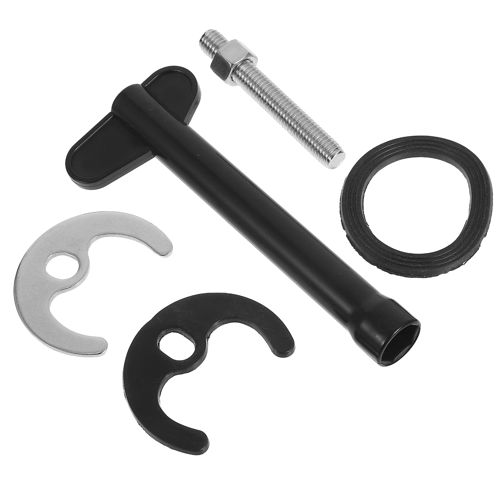 

Stainless Steel Faucet Fixing Bracket Mounting Kit Single Hole Basin Tap Fastener Accessories Repair Replacement Parts Leak