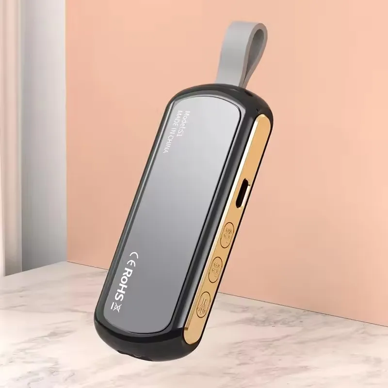 

2026 Bluetooth 5.2 Bone Conduction Speaker Under Pillow Noise Reduction Speaker Stereo Music Player with Flashlight Sleep Aid