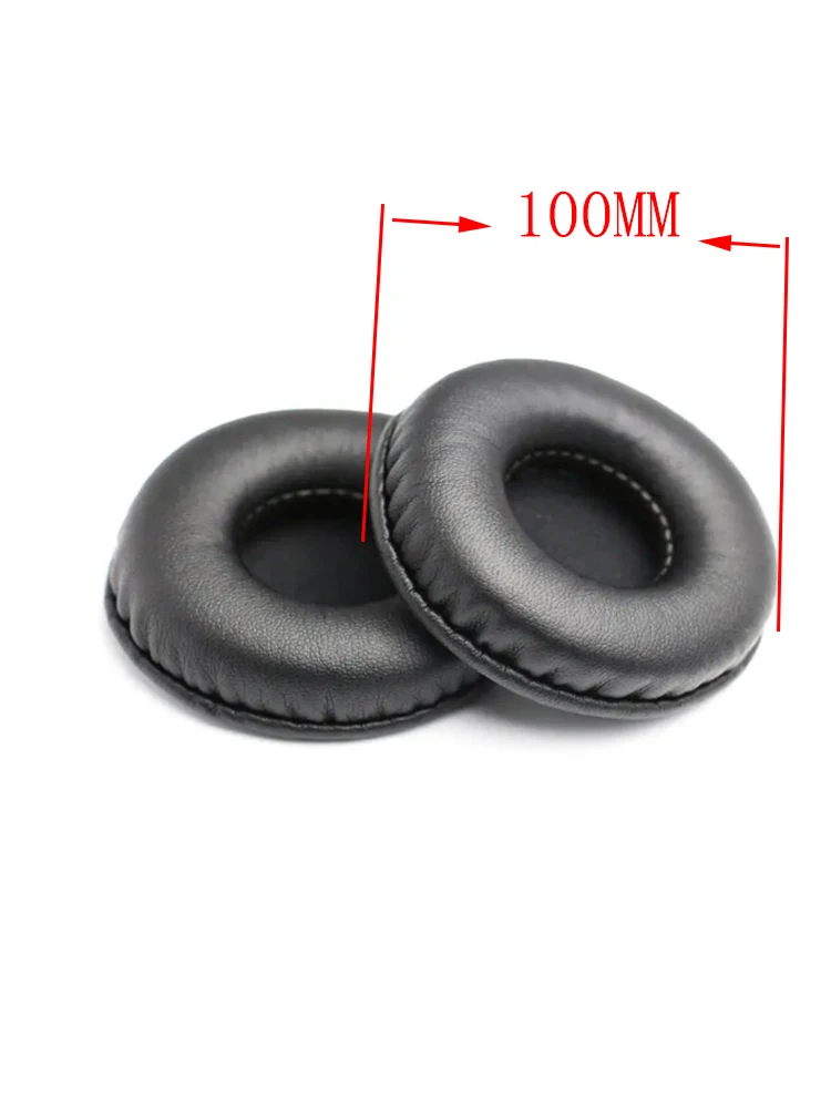 Ohrpolster für Kopfhörer, Schwamm, Leder, Schaumstoffkissen, 40 mm, 50 mm, 55 mm, 60 mm, 65 mm, 70 mm, 75 mm, 80 mm, 85 mm, 90, 95 100, 105 mm, 110 mm