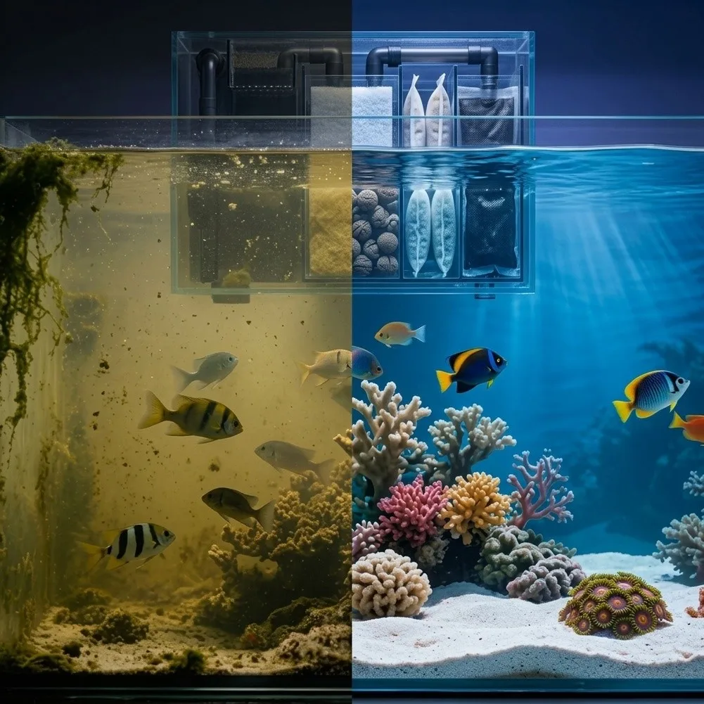 Activated Carbon Rings Aquarium Filter Replacement For Freshwater Aquariums Aquarium Filter Coconut Shell Charcoal