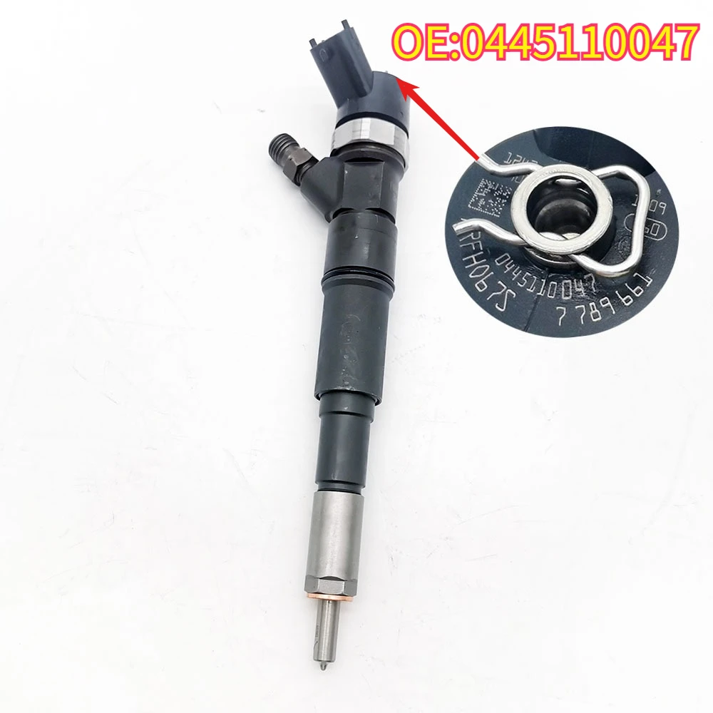 High quality New For 0445110047 Diesel Fuel Injector 7785984 Nozzle Compatible  With BMW E46 E39 E38 E53 330d