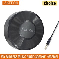 M5 AudioCast for Airplay Wireless Music Audio Speaker Receiver 2.4G WIFI Hifi Music for DLNA Airplay Adapter Spotify Streamer