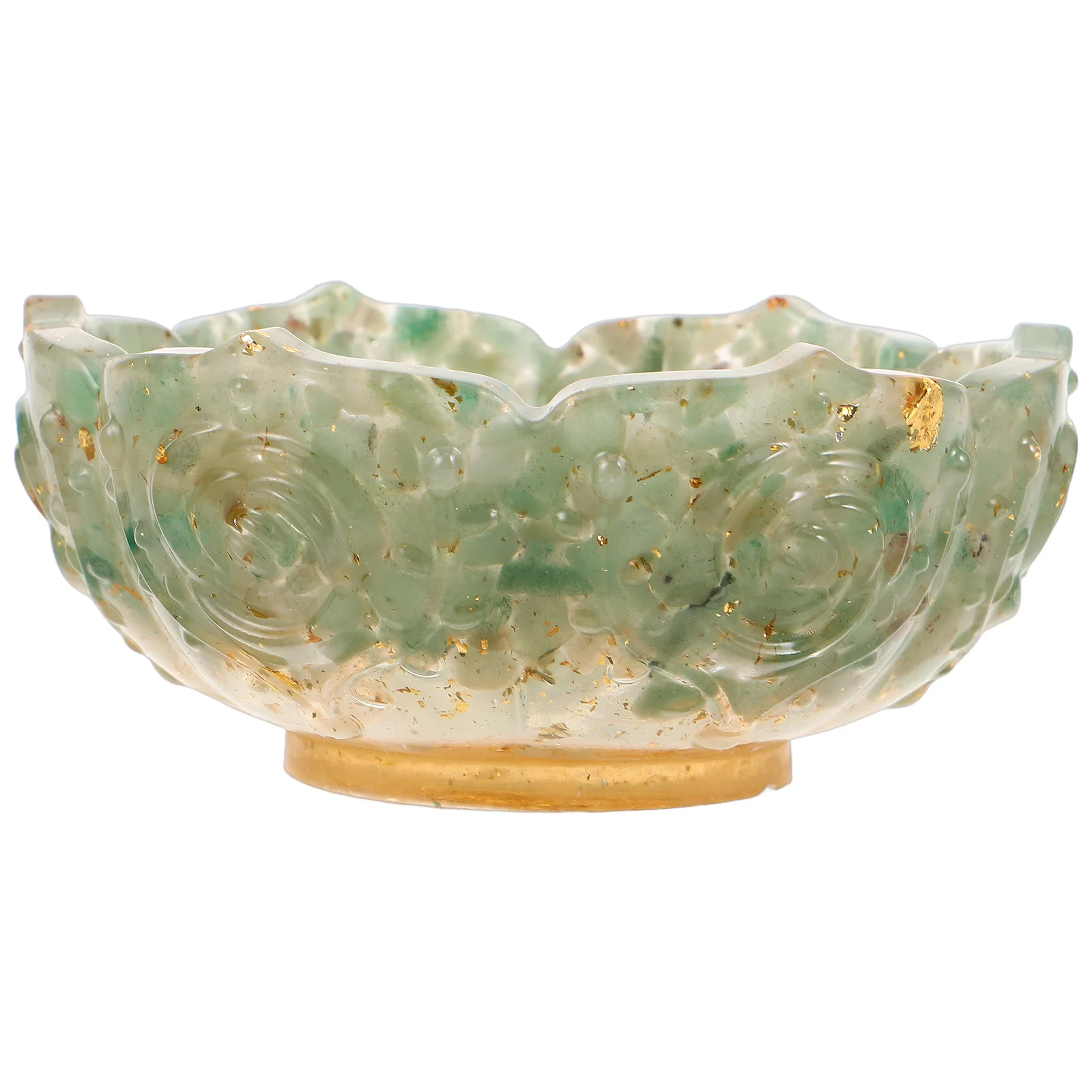 

Jewelry Storage Bowl Tray for Necklace Crystal Organizer Dish Porch Earrings Decorative Trinket