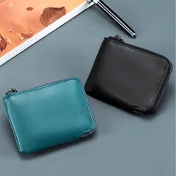 Leather Wallet Coin Purse Women's Leather Purse Coin Bag Multifunctional Change Storage Wallets Wallets For Men Handbag