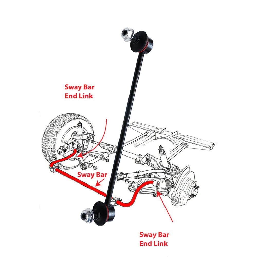Front Stabilizer Link L/R for CHANGAN ALSVIN Saloon 1.4L 1.5L 2018- 2906020BS02 Sway Bar Link