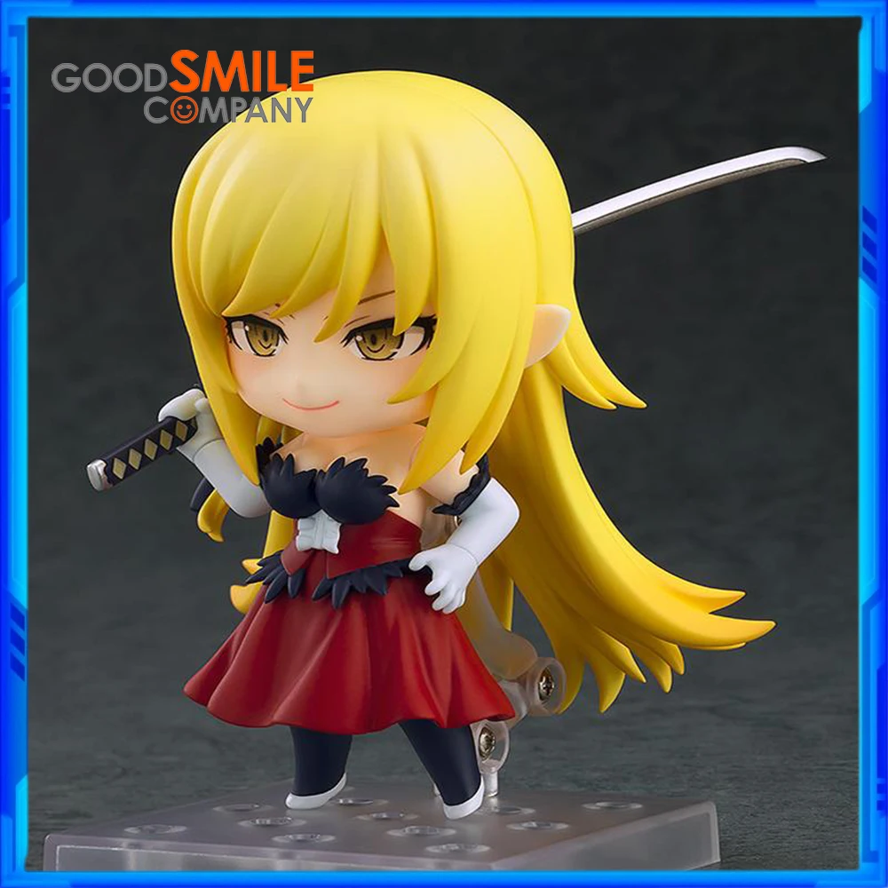 

В наличии оригинальные хорошие улыбки Nendoroid 2634 Kizumonogatari Oshino Shinobu GSC аниме фигурки модель игрушки