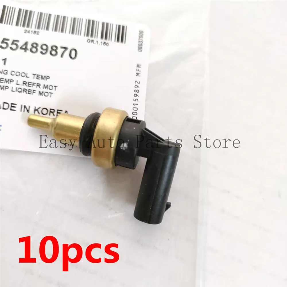 10X 55489870 Capteur de température authentique 0L151207L pour Buick Encore GX GMC Chevrolet Trailblazer Cadillac CT4 CT5 XT4 XT5