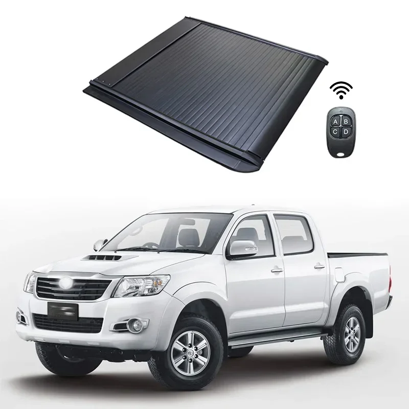 

4x4 Pickup Great Wall Gwm Cannon Hard Aluminium Retractable Roller Lid Electric Tonneau Cover for toyota hilux