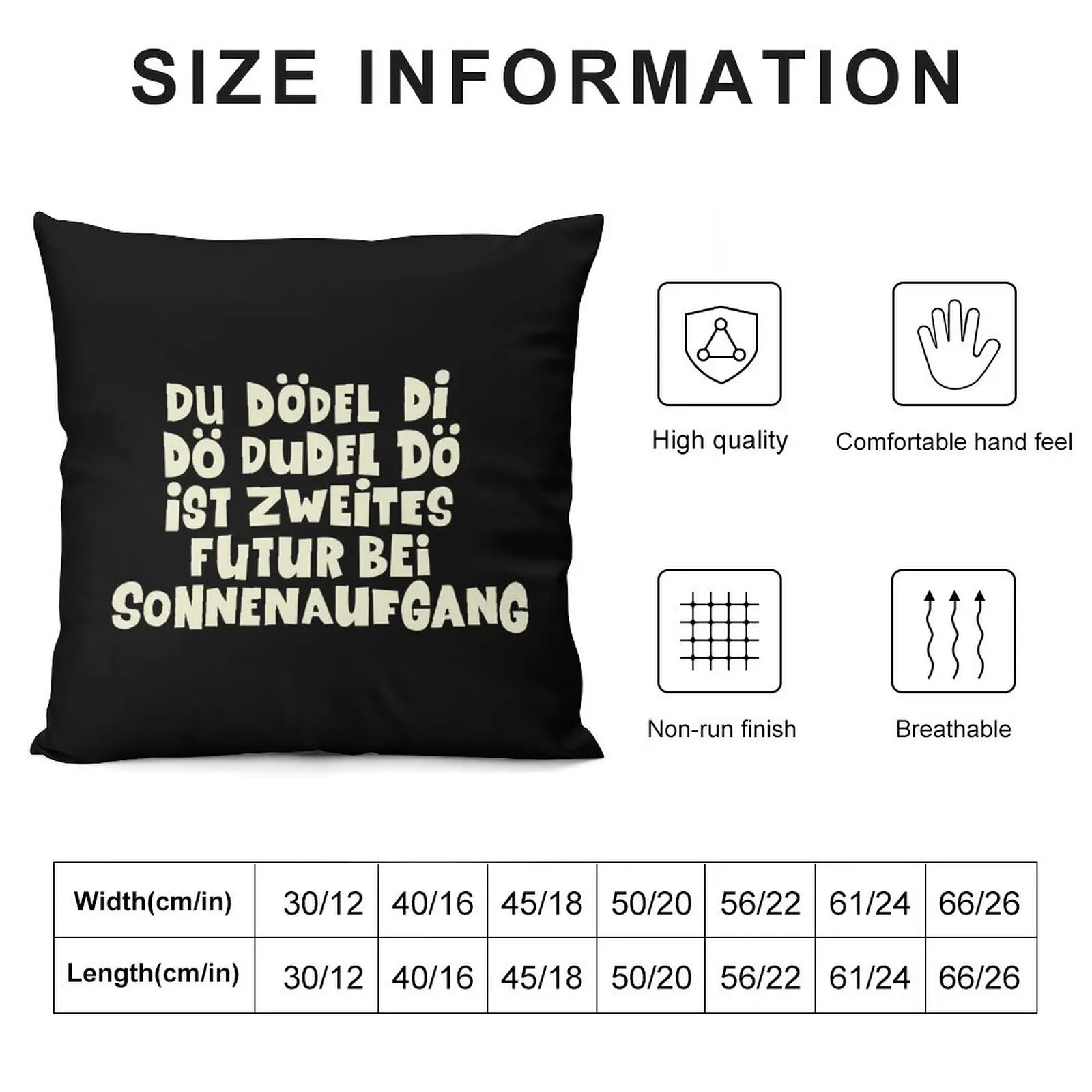 The yodel diploma - Loriot - TV Kult - German Throw Pillow Pillow Cases Decorative Bed pillowcases pillow