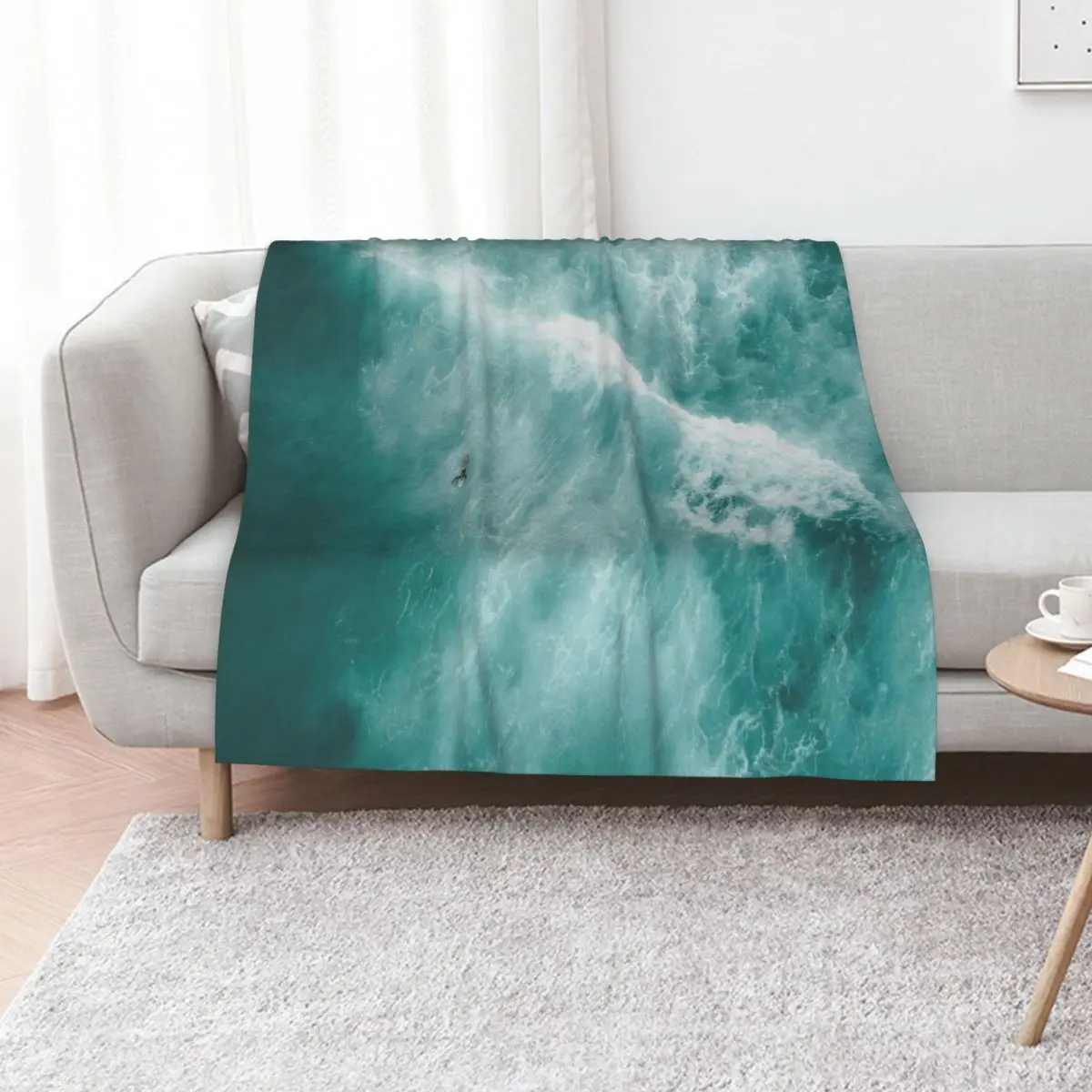 

Surfer Surfing Bondi Beach Throw Blanket Soft Beds Giant Sofa Flannel Decorative Sofa Blankets