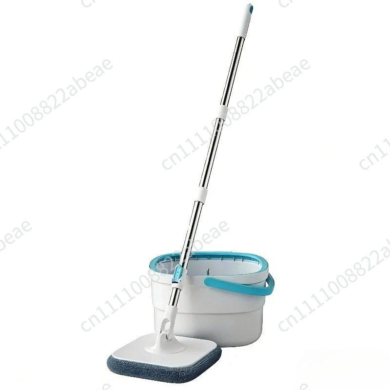 Microfiber Mop with Self-Washing & Drying Bucket, No-Hand Wash, Efficient Household Cleaning Tool
