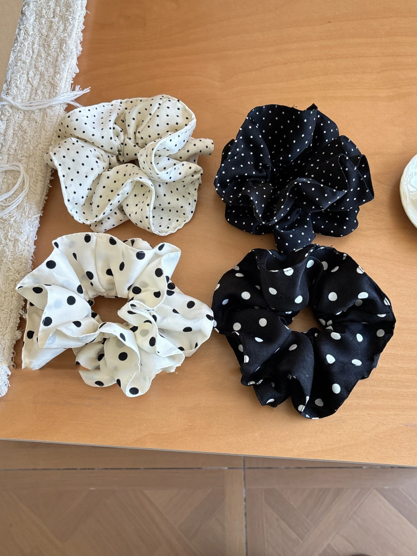 Retro Polka Dot Headband for Women