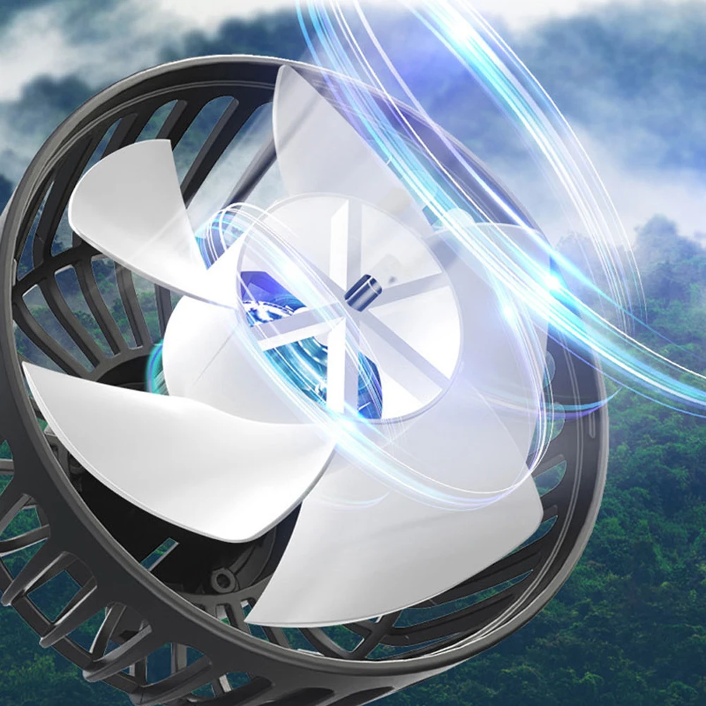 USB Plug Car Fan Interior Rear Headrest Fan In Car Seat Noise Creative Low Power To Seat Car Wind Fan Rear Summer Car Fan