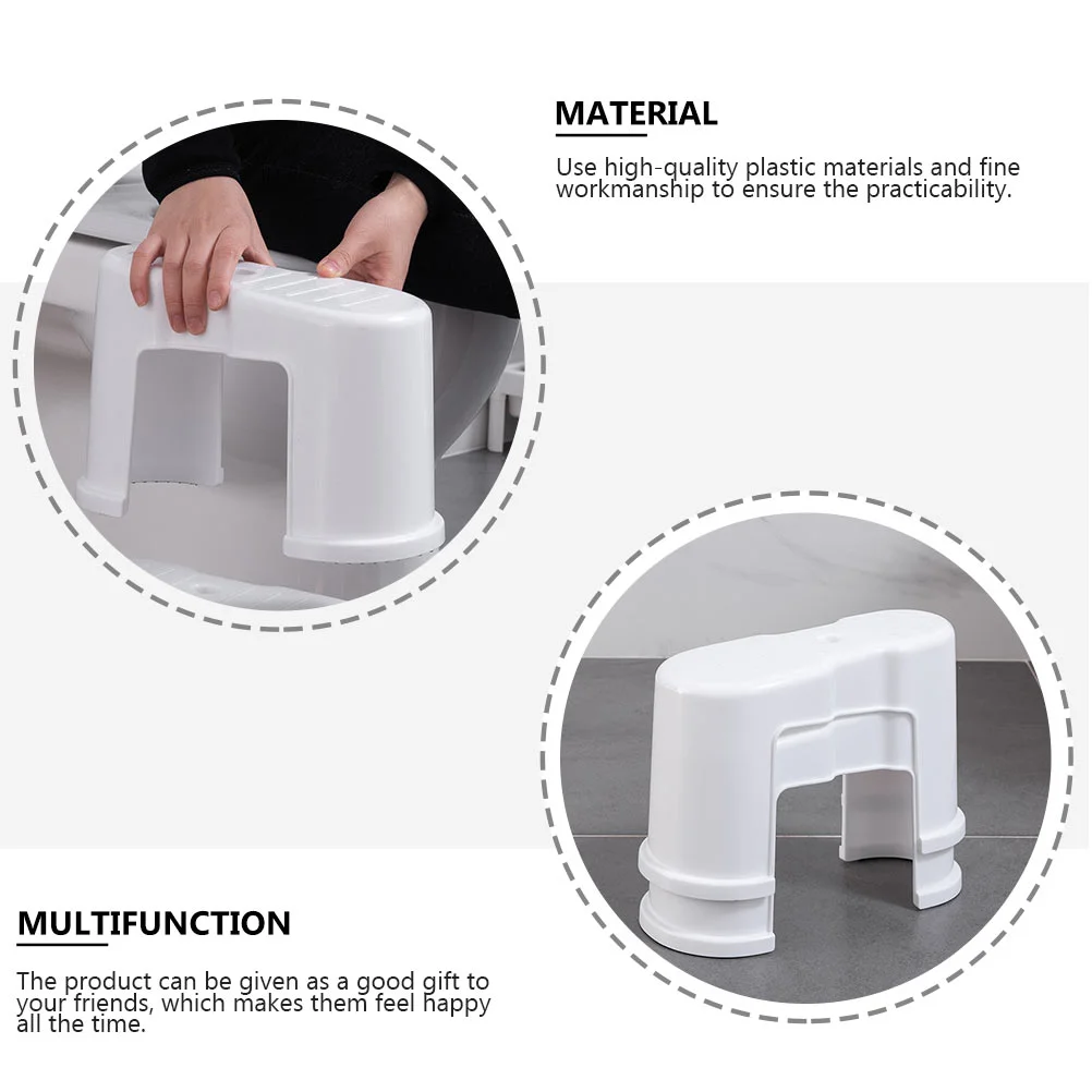 Stool Toilet Step Foot Bathroom Footstoolsmall Ladder Squatting Footrest Shower Stepping Shaving Supplies Potty Holder Nursing