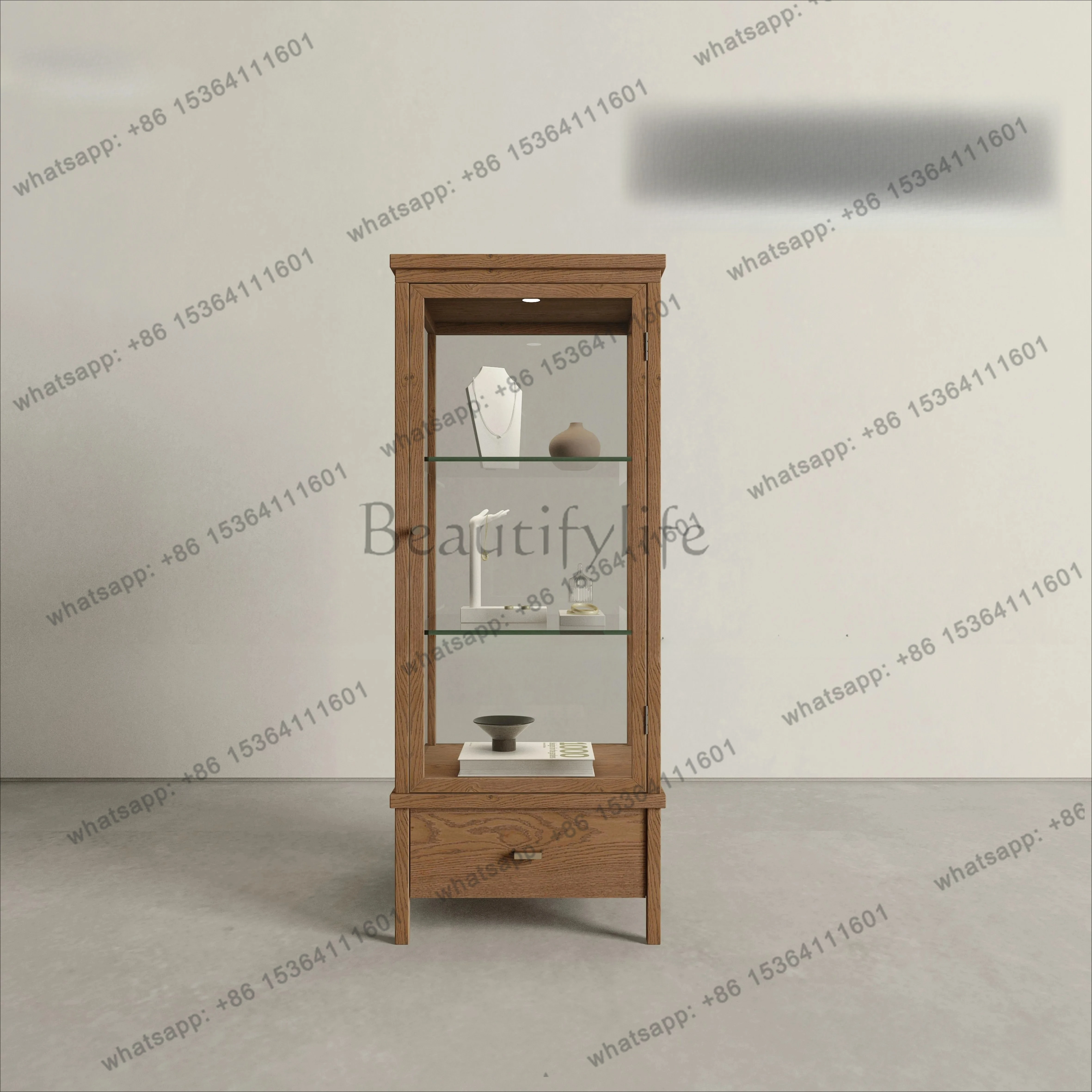 Exhibition Hall Tea Gift Cabinet Model Layer Cabinet Lego Home Figure Window Cabinet Honor Table