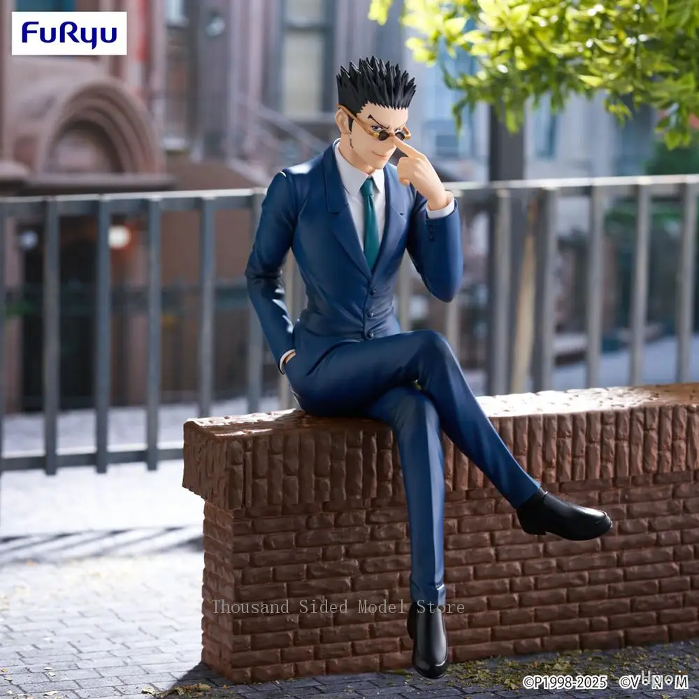 IN Stock Original FuRyu Noodle Stopper Figure Hunter x Hunter Leorio PaladiKnight Action Figure Collectible Toys 17Cm Model Gift