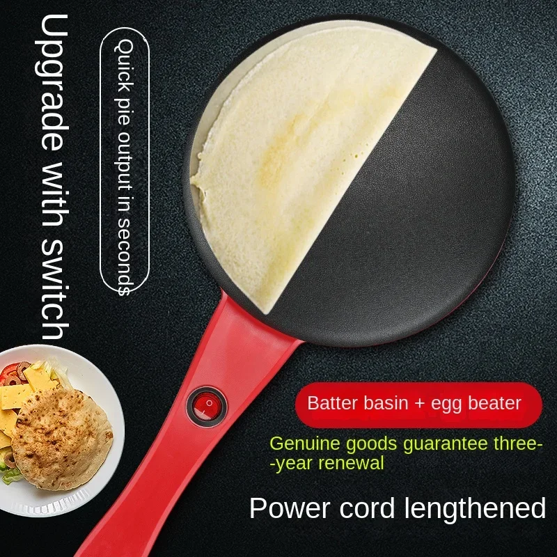 Pannenkoekenmachine Multi-Functionele Lente Pannenkoek Rol Huid Melaleuca Huishoudelijke Automatische Kleine Kraam Jinao Nieuwe Pannenkoek Geheel.