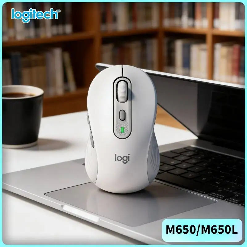 

Беспроводная офисная мышь Logitech M650, точный оптический сенсор, эффективна для работы и учебы (совместима с M750/M280/M350/M220/M185)