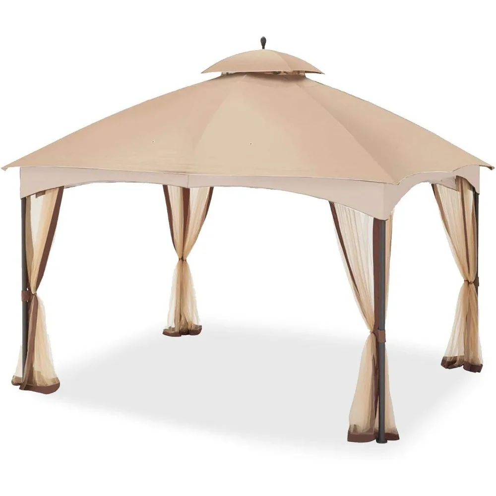 

Replacement Canopy for The Massillon Biscayne Gazebo - Standard 350 - Beige Freight free