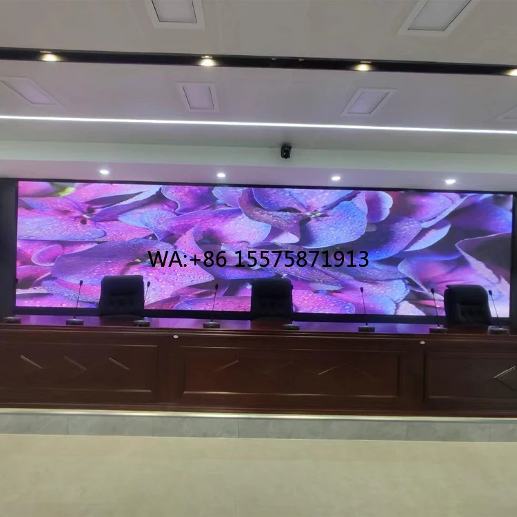 High Brightness Indoor Led Display Screen Paneles Rgb Led Modules P3.076Mm 320*160 Soft Led Module Irregular Screen
