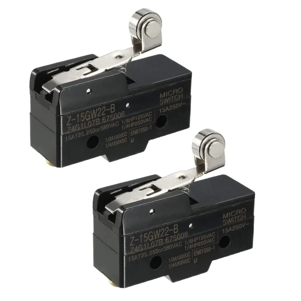 Normally Open/Close XZ-15GW22-B Short Roller Hinge Micro Lever Limit Switch